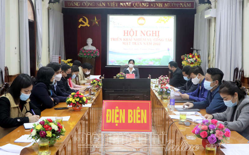Ủy ban Trung ương MTTQ Việt Nam triển khai nhiệm vụ công tác mặt trận năm 2022