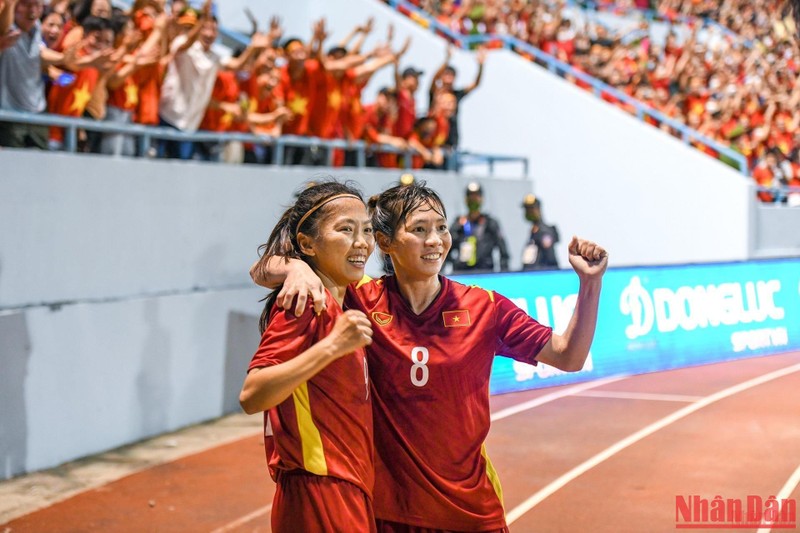 Đội tuyển nữ Việt Nam khép lại năm 2022 với thứ hạng 34 thế giới