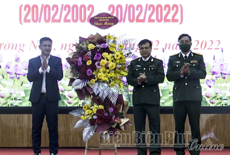 Kỷ niệm 20 năm thành lập lực lượng vũ trang huyện Mường Nhé
