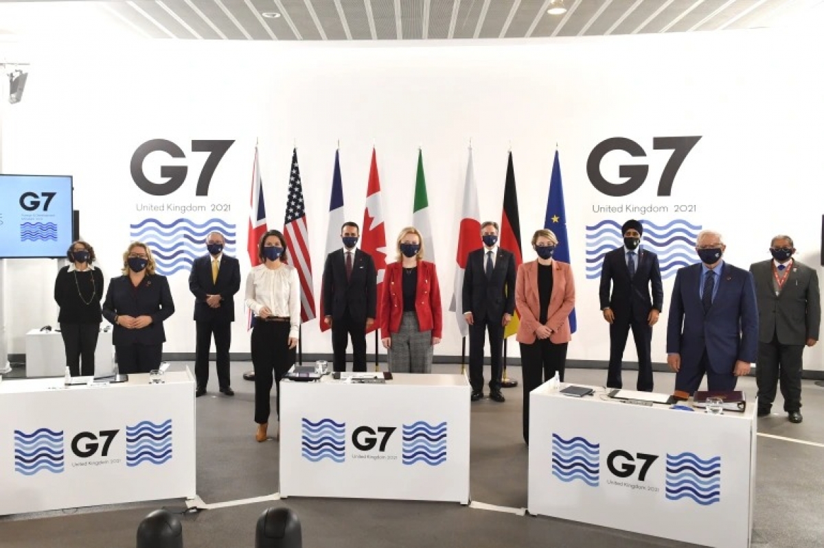 G7 ra tuyên bố chung về vấn đề Nga – Ukraine
