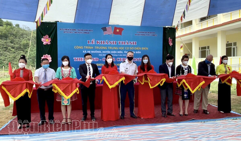 Khánh thành công trình Trường THCS xã Hẹ Muông 
