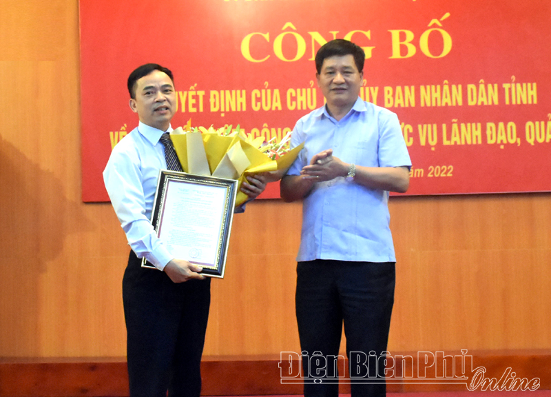 Ông Nguyễn Văn Đoạt giữ chức Giám đốc Sở Giáo dục và Đào tạo 