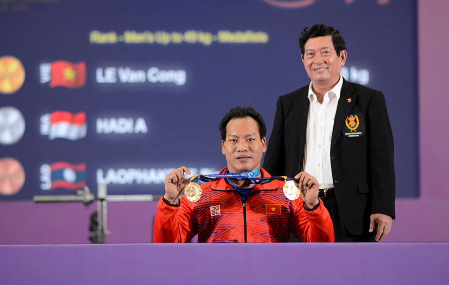 Đoàn Việt Nam giành thêm 12 Huy chương vàng ASEAN Para Games 2022