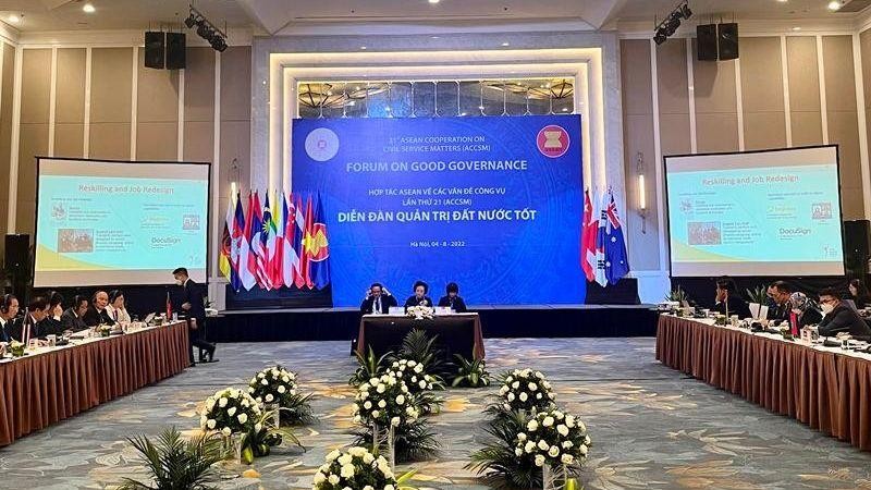Diễn đàn Quản trị đất nước tốt - Hợp tác ASEAN về các vấn đề công vụ