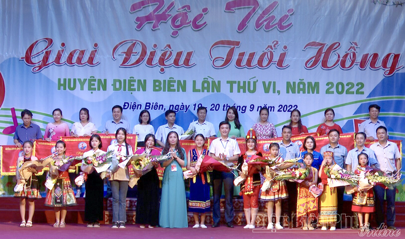 39 đoàn tham dự Hội thi Giai điệu tuổi hồng huyện Điện Biên lần thứ VI
