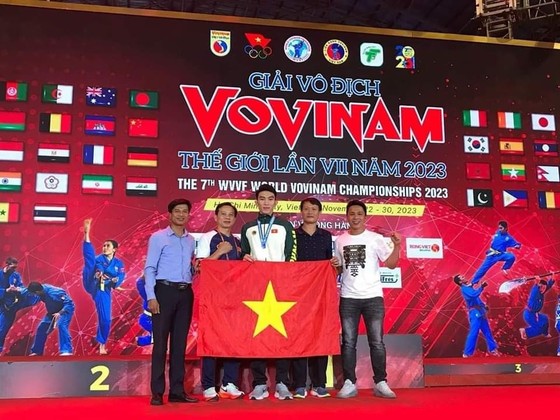 Võ sỹ vovinam Việt Nam có thêm 4 tấm HCV quan trọng ở giải vô địch thế giới