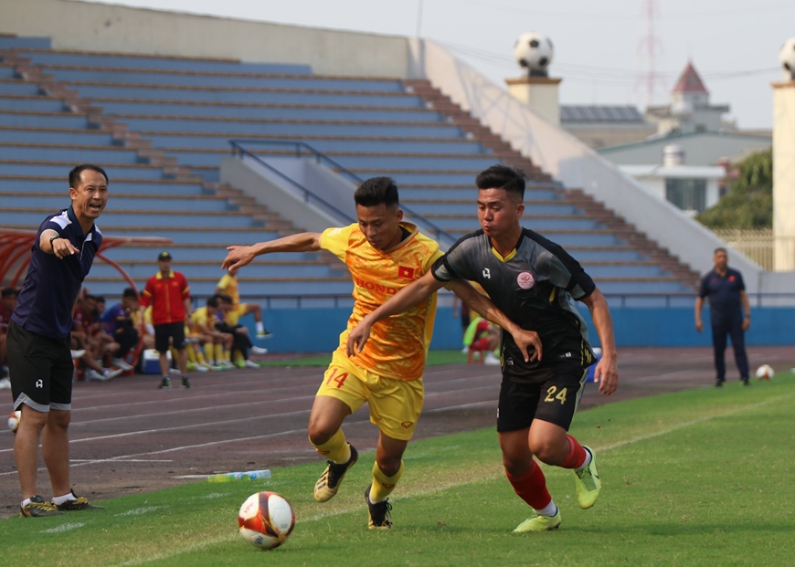 Đội tuyển U23 Việt Nam thắng trận đầu tiên dưới thời huấn luyện viên Philippe Troussier