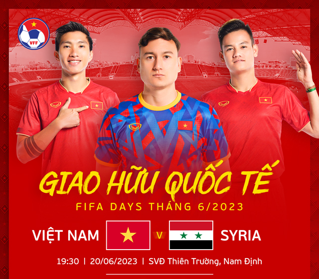 Không bán vé online trận giao hữu bóng đá Việt Nam - Syria
