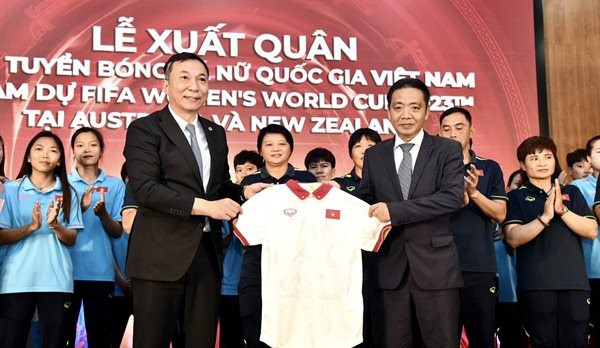 Đội tuyển bóng đá nữ Việt Nam xuất quân dự World Cup 2023
