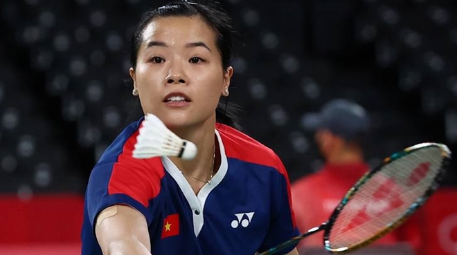 Hoa khôi cầu lông Việt Nam thắng tay vợt xếp hạng 13 thế giới