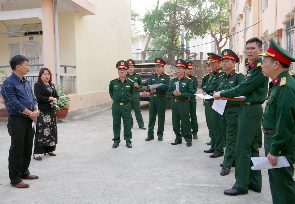 Quân khu II kiểm tra công tác chuẩn bị kỷ niệm 70 năm chiến thắng Điện Biên Phủ