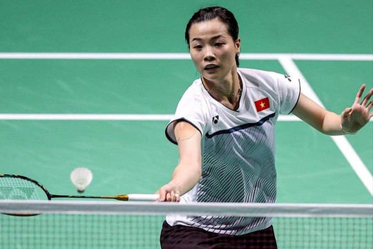 Nguyễn Thùy Linh dừng bước ngay vòng 1 giải Pháp mở rộng