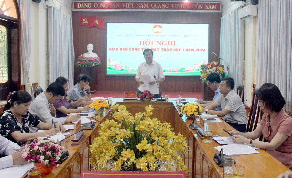 Tập trung chỉ đạo hoàn thành đại hội MTTQ Việt Nam cấp xã