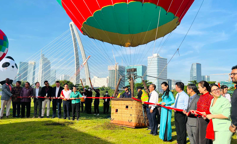 Khai mạc lễ hội Khinh khí cầu thành phố Hồ Chí Minh lần 2