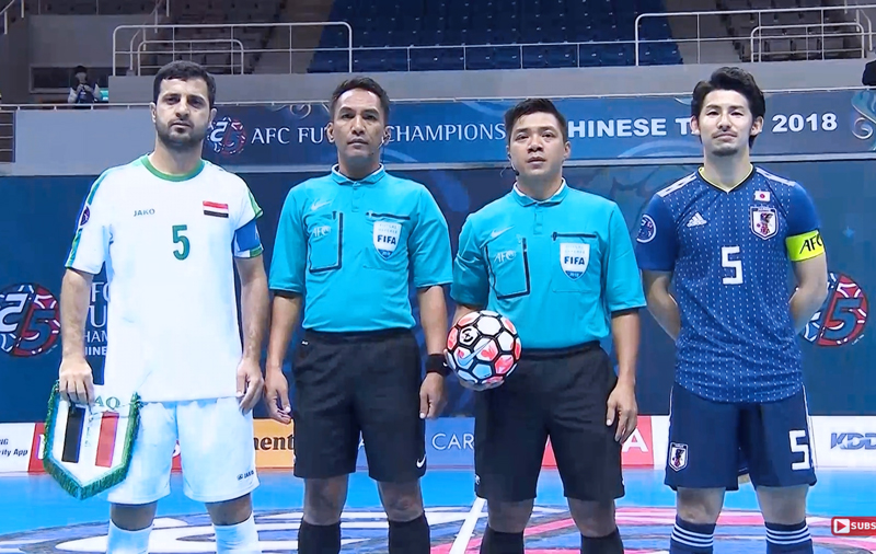 Trọng tài cấp cao Trương Quốc Dũng tham gia điều hành vòng loại Cúp Futsal châu Á AFC 2022