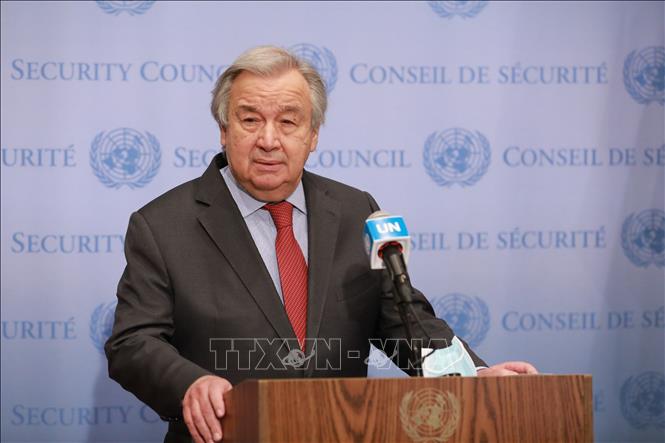 Tổng Thư ký Liên hợp quốc nêu sáng kiến ngừng bắn nhân đạo tại Ukraine