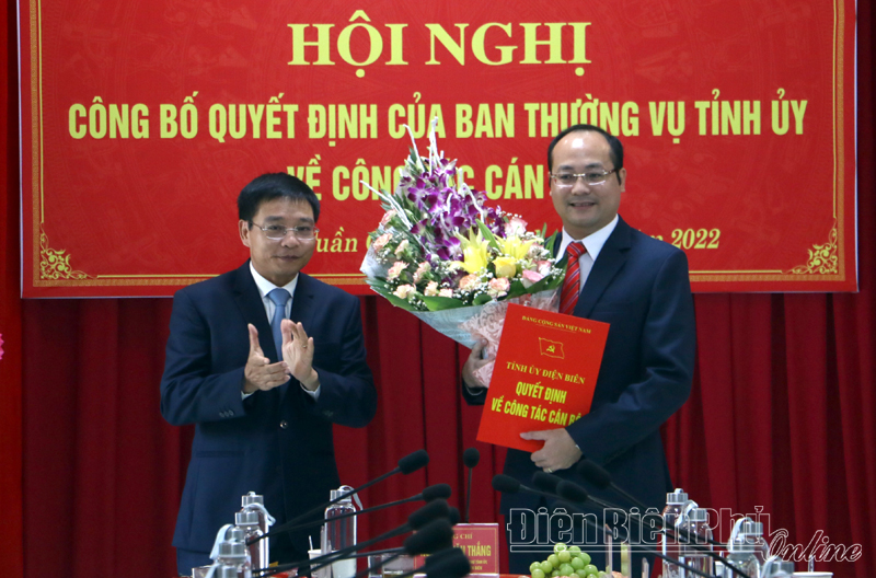 Đồng chí Lê Xuân Cảnh luân chuyển giữ chức Phó Bí thư Huyện ủy Tuần Giáo