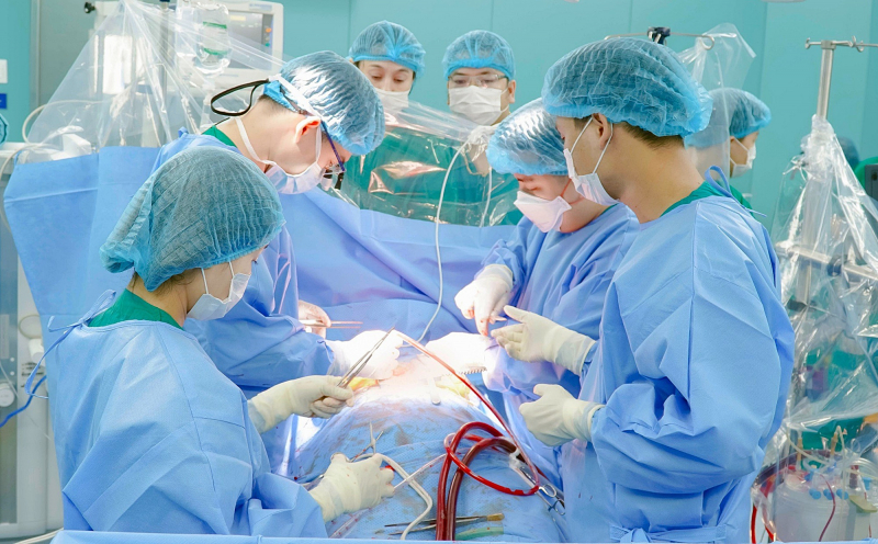 Phẫu thuật tim hở lần đầu tiên tại Quảng Nam