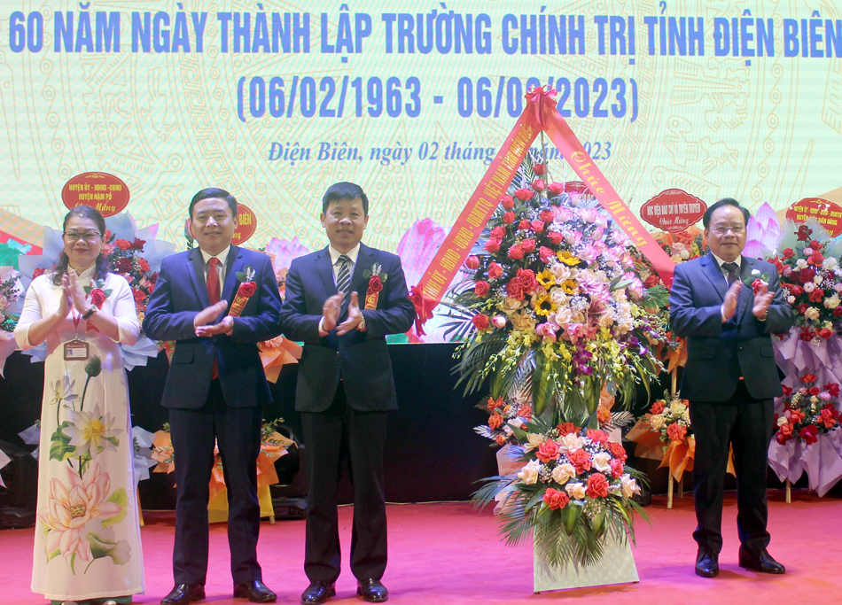 Trường Chính trị tỉnh kỷ niệm 60 năm Ngày thành lập