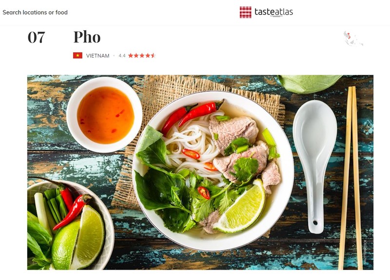 Nhiều món ngon của Việt Nam có mặt trong xếp hạng 2023 của TasteAtlas
