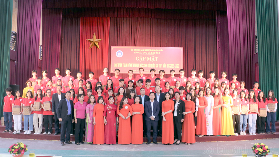 Điện Biên: 10 thí sinh đạt giải học sinh giỏi quốc gia THPT