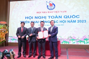 Bế mạc Hội nghị triển khai công tác Hội Nhà báo Việt Nam năm 2023