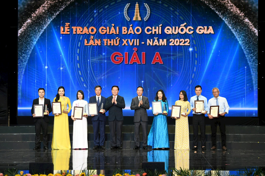 Trao giải Báo chí Quốc gia lần thứ XVII - năm 2022