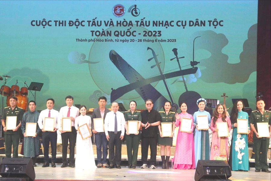 30 tiết mục đoạt giải Nhất cuộc thi Độc tấu và Hòa tấu nhạc cụ dân tộc toàn quốc