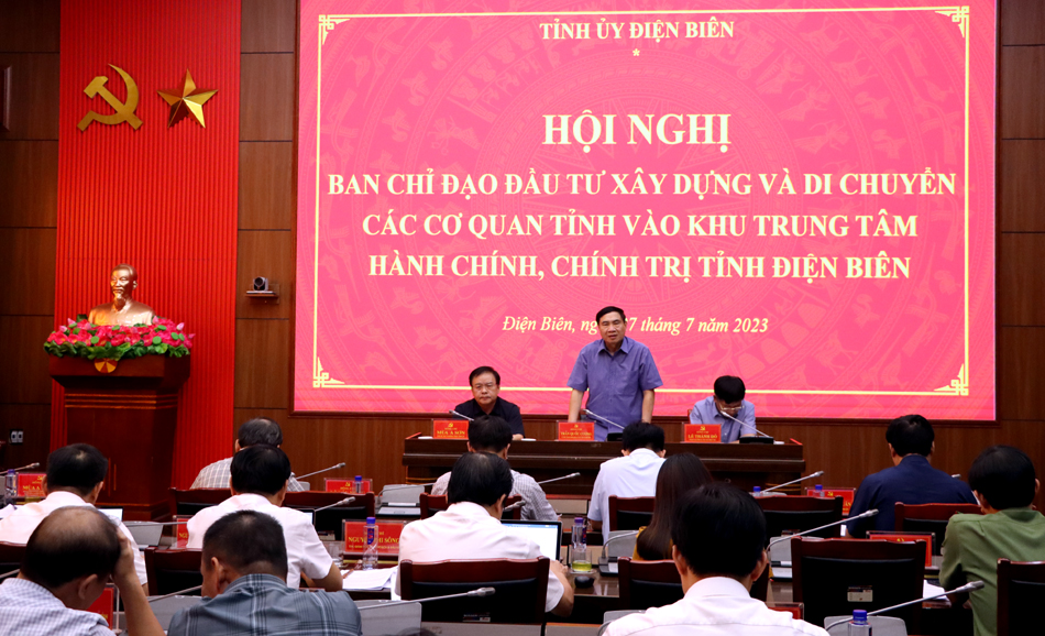 Chủ động phối hợp, đẩy nhanh tiến độ các dự án khu trung tâm hành chính, chính trị tỉnh