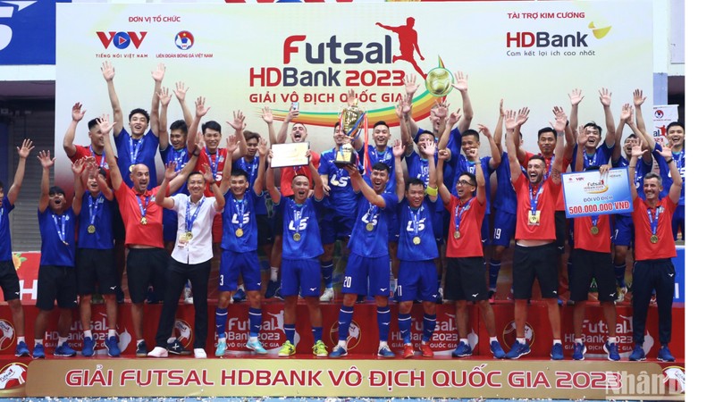 Giải futsal HDBank vô địch quốc gia 2023: Thái Sơn Nam lần thứ 12 lên ngôi vô địch