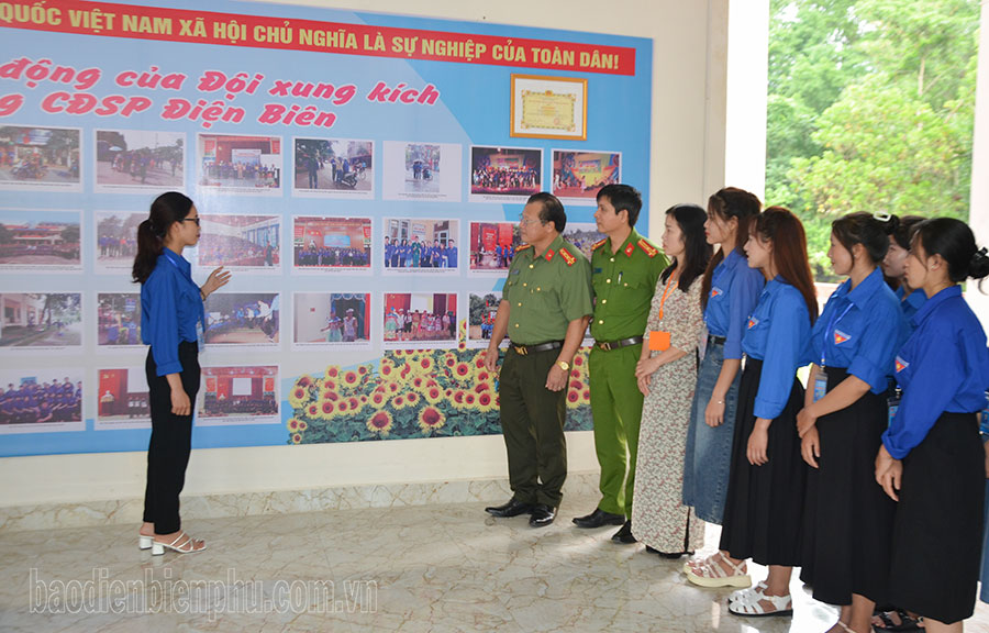 Trường Cao đẳng Sư phạm Điện Biên tổ chức Ngày hội toàn dân bảo vệ ANTQ