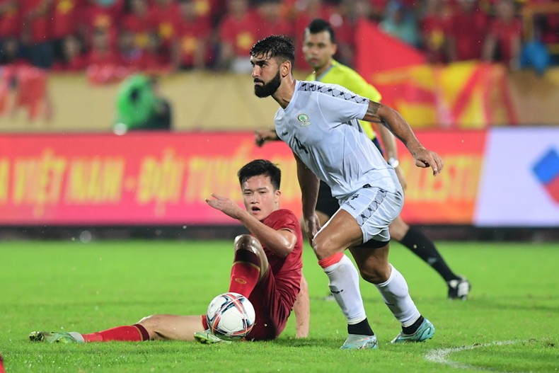 Giao hữu: Đội tuyển Việt Nam thắng Palestine 2-0