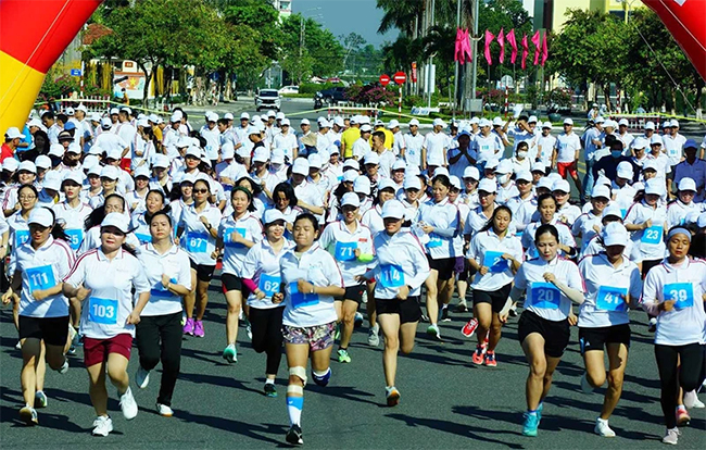 Gần 1.200 vận động viên tham gia Giải Việt dã truyền thống Báo Quảng Nam