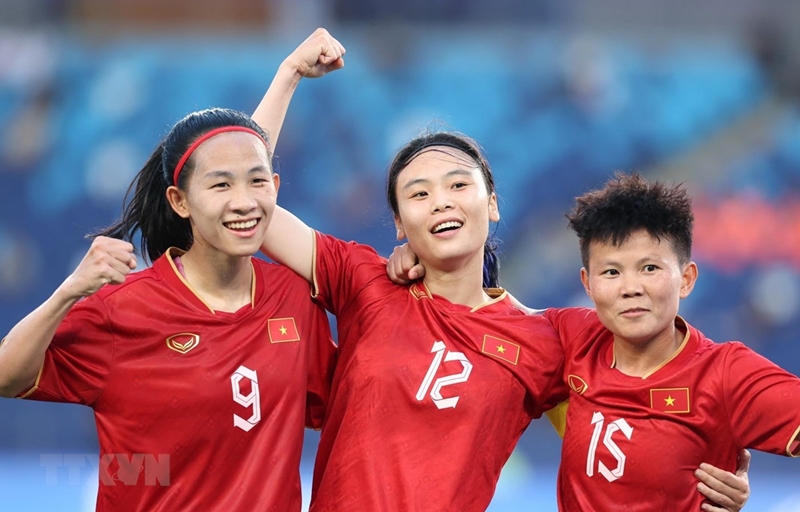 ASIAD 19: Đội tuyển bóng đá nữ Việt Nam thắng đậm Bangladesh