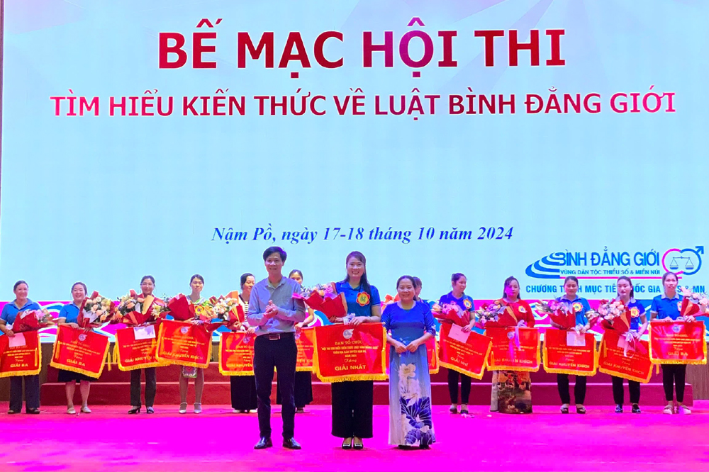 Hội thi tìm hiểu kiến thức về Luật Bình đẳng giới