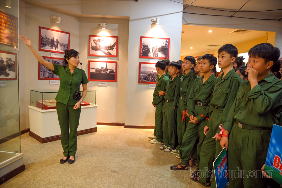 Trải nghiệm “Chúng em làm chiến sĩ Điện Biên”