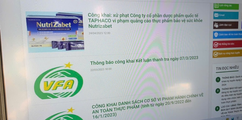 Vướng mắc trong quản lý thực phẩm chức năng