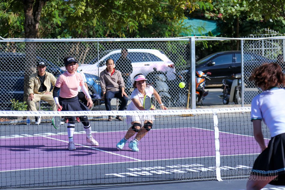 Trào lưu chơi pickleball tại Điện Biên 