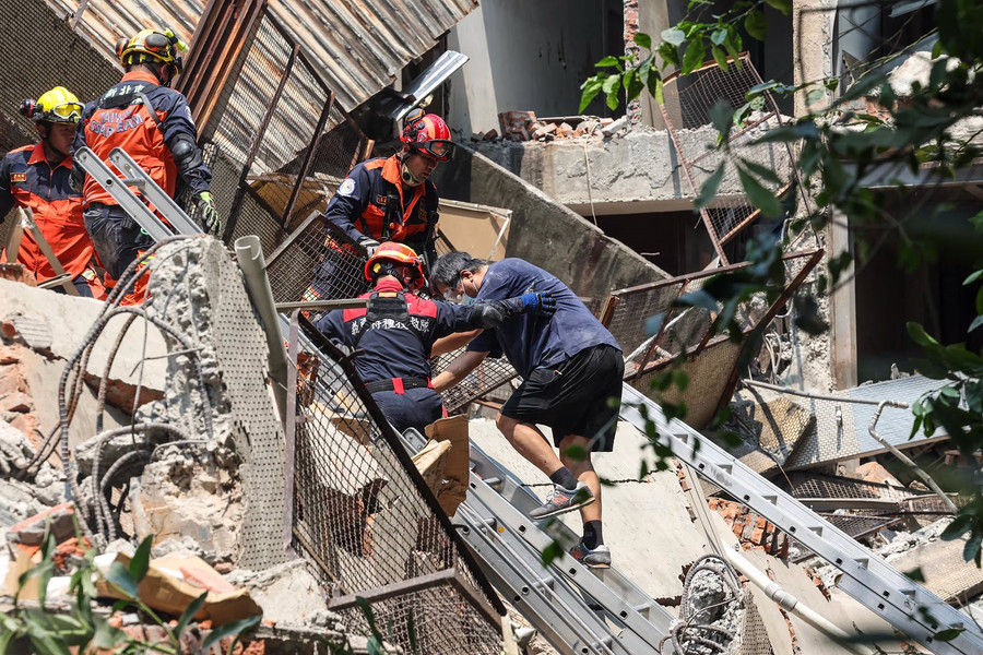 Ghi nhận ban đầu về thiệt hại sau trận động đất tại Đài Loan