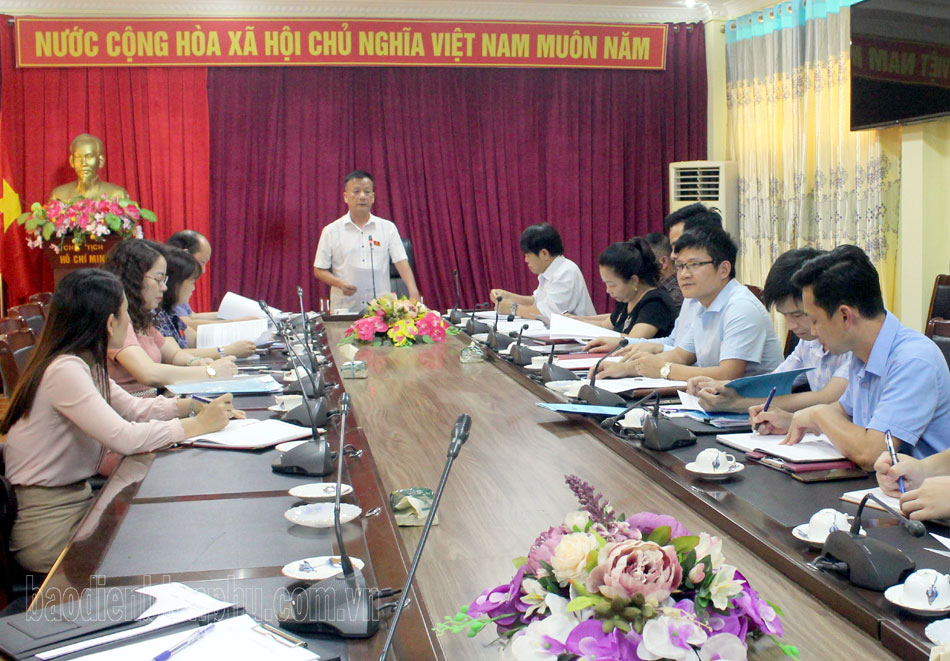 Ban Dân tộc HĐND tỉnh giám sát chuyên đề tại huyện Mường Chà