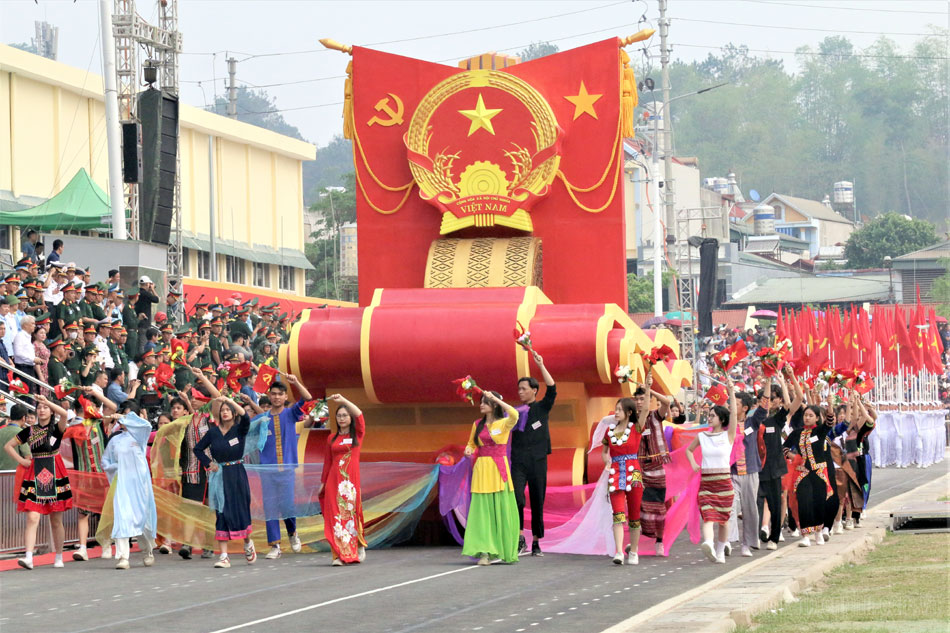 Sơ duyệt diễu binh, diễu hành Kỷ niệm 70 năm Chiến thắng Điện Biên Phủ