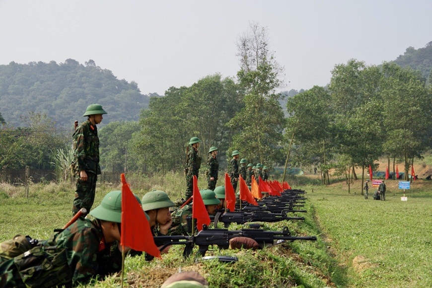 Huấn luyện ở đơn vị thắng trận mở màn Chiến dịch Điện Biên Phủ