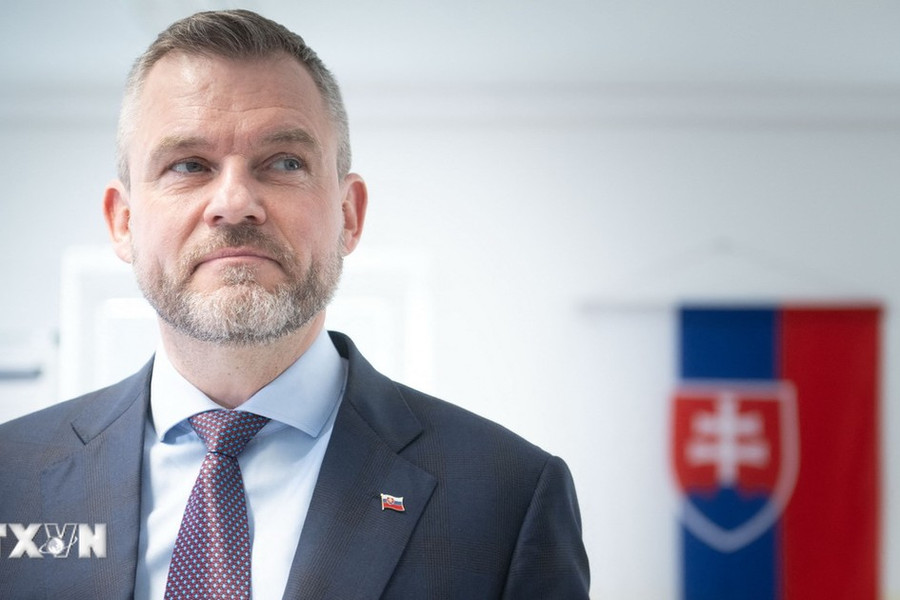 Tân Tổng thống Slovakia Peter Pellegrini tuyên thệ nhậm chức