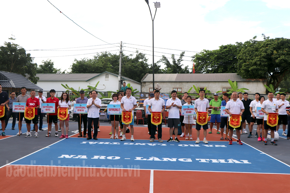 Khai mạc Giải Pickleball các Câu lạc bộ tỉnh Điện Biên năm 2024