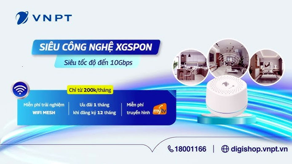 VNPT tiên phong cung cấp đường truyền Internet thế hệ mới XGSPON