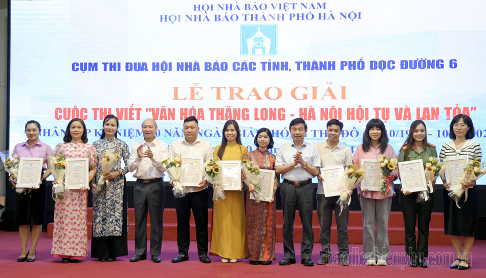 Điện Biên có 3 tác phẩm đoạt giải Cuộc thi viết “Văn hoá Thăng Long – Hà Nội hội tụ và lan toả”